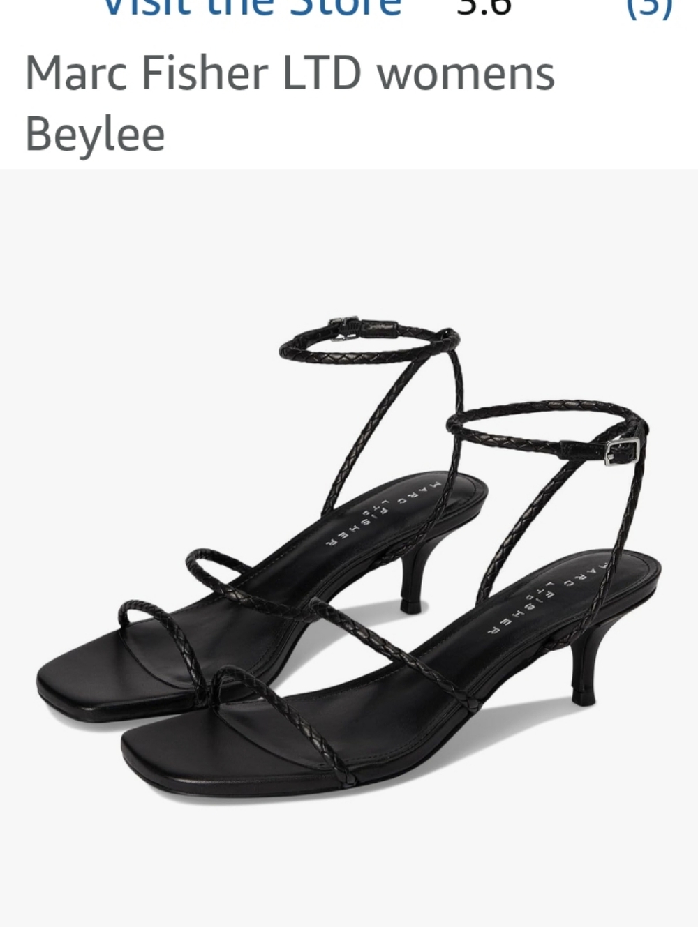 Marc Fisher Beylee Calf Skin Leather 1 3/4" Stiletto Heel Size 9 NWT